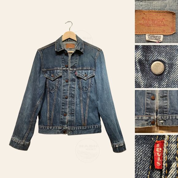 RARE Levi’s 70505 Type III Denim Jacket | 1971–1973 Small e 525 Valencia USA - Picture 1 of 16